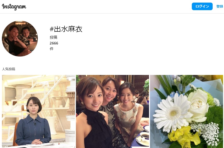 出水麻衣 私生活