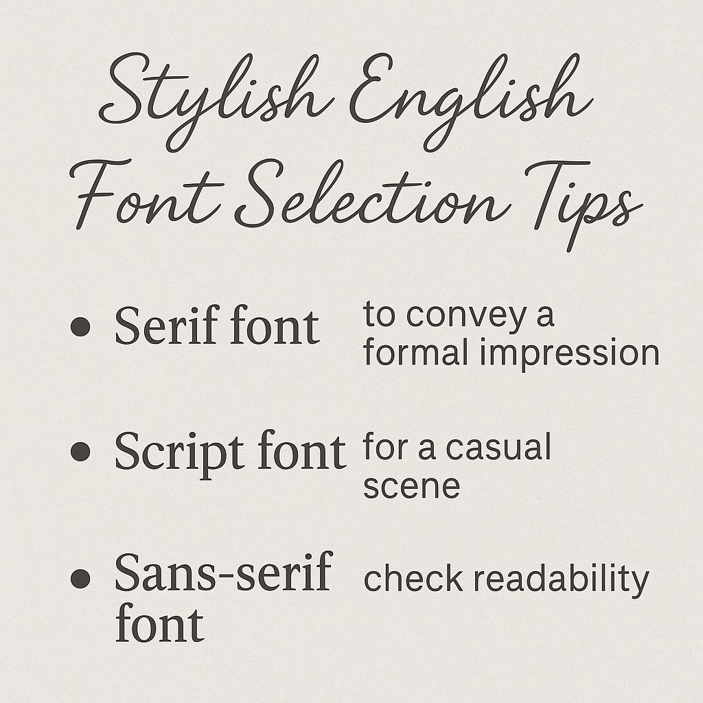 英語 フォント 手書き 簡単